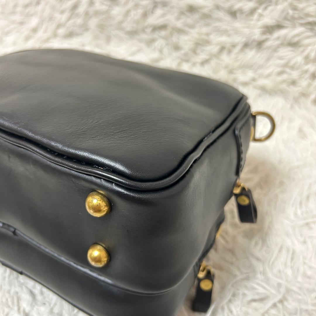 未使用✨HERZ ヘルツ ショルダーバック 2way ブラック