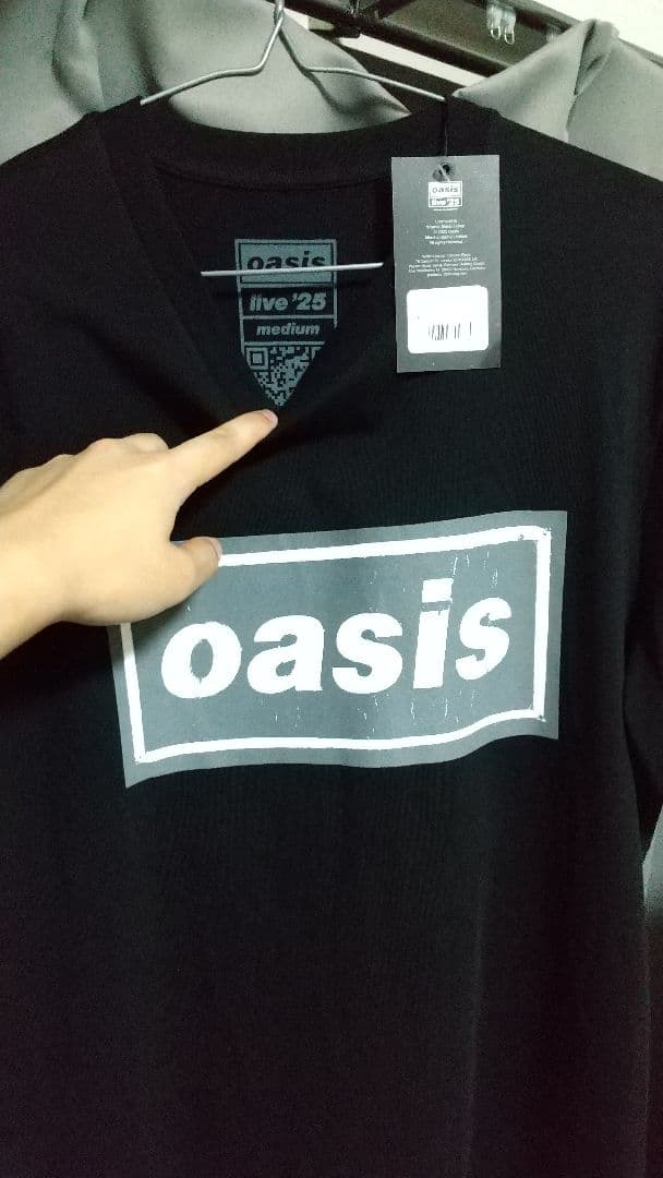 ◆UK限定◆oasis live '25 ロンドン　ウェンブリー〜　Tシャツ　M