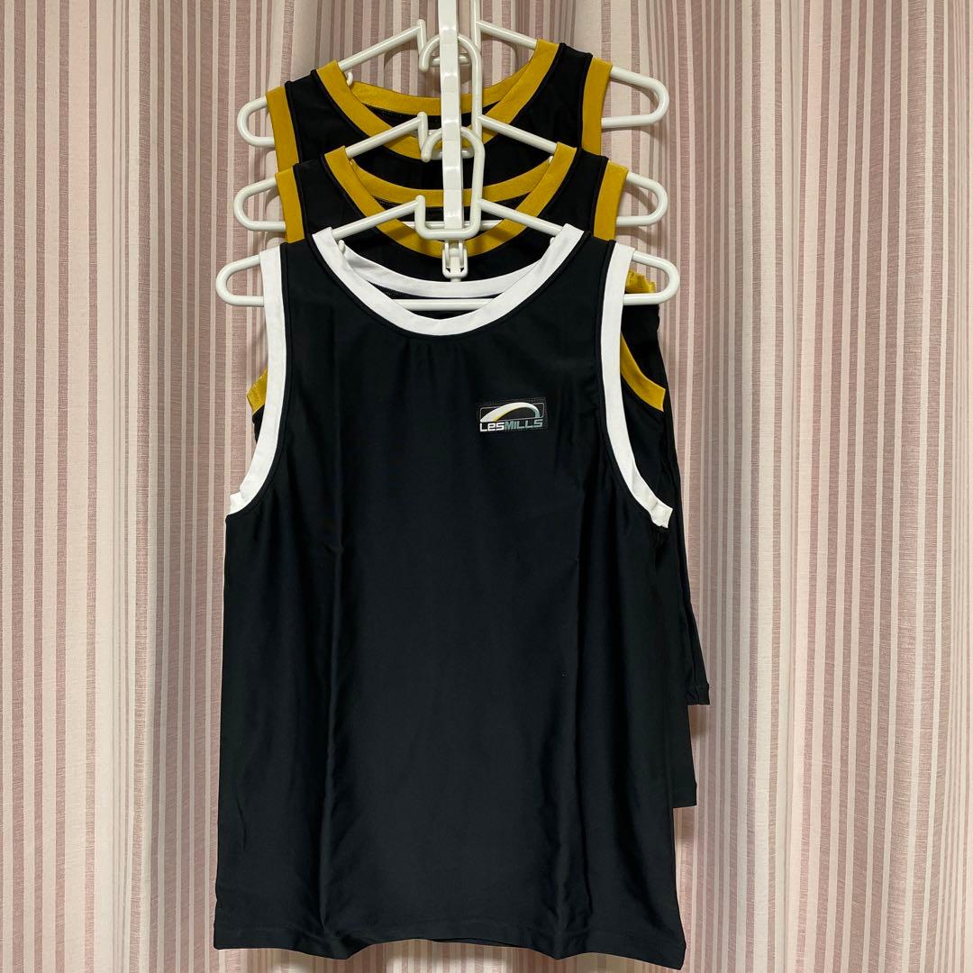 LESMILLS ストレッチタンク 3着セットで　　　　z36