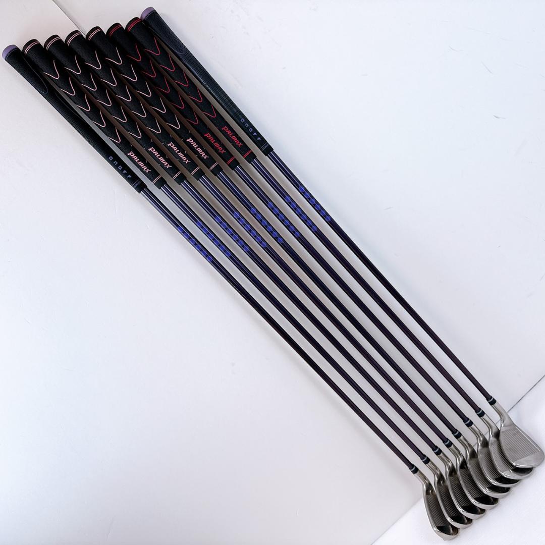 オノフ　レディース　アイアンセット　2014年式　8本　純正カーボン（A）