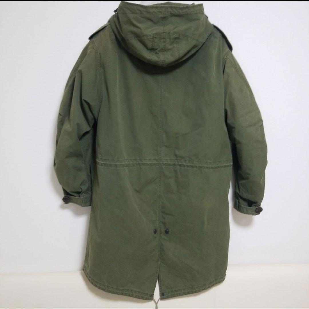 フレッドペリー モッズコート フーテッド ジャケット ライナーつき カーキ