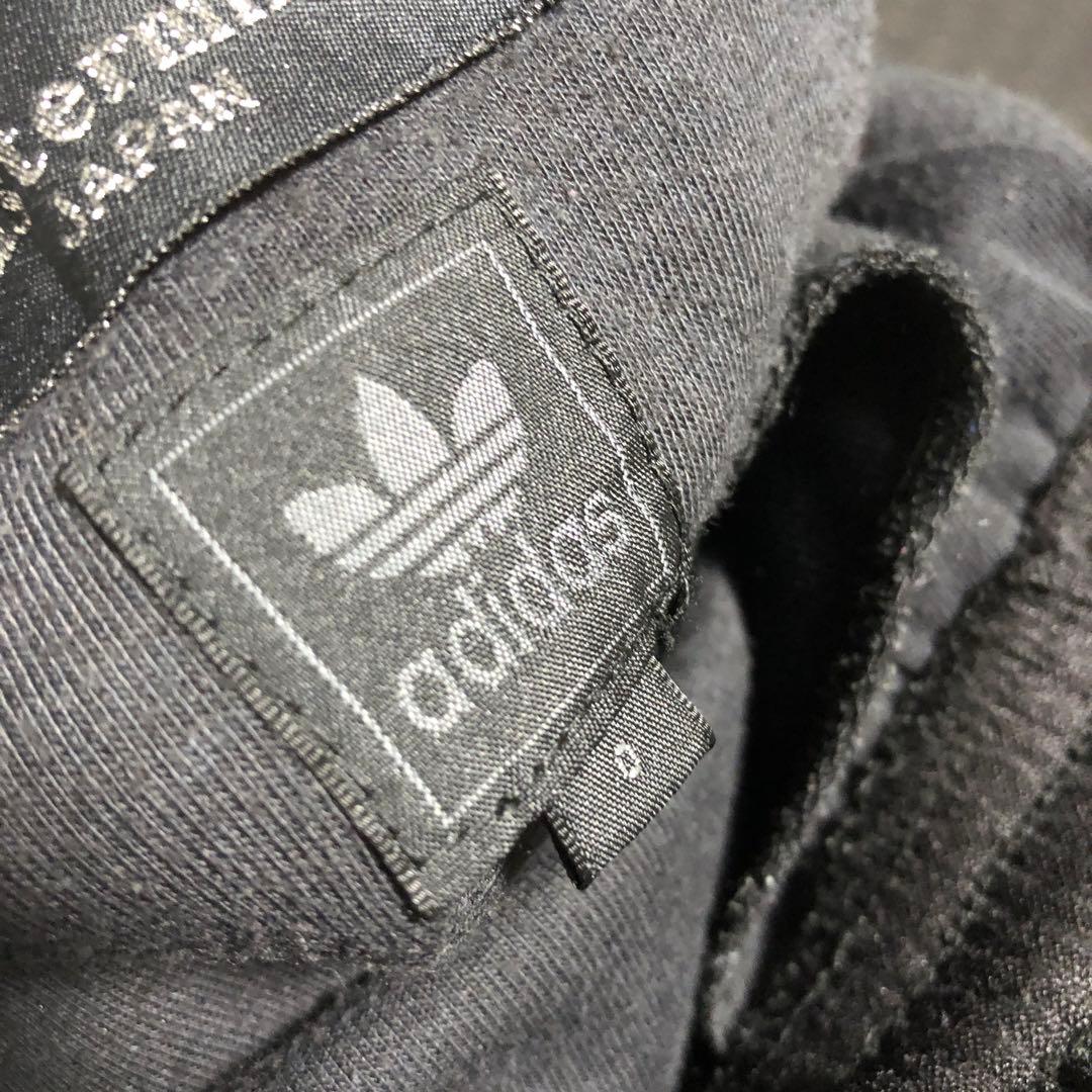 マスターマインド　 adidas スカルプリント ブラックジャージパンツ