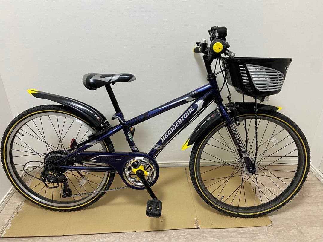 【匿名配送たのメル便】ブリヂストン　24インチ 自転車　クロスファイヤージュニア