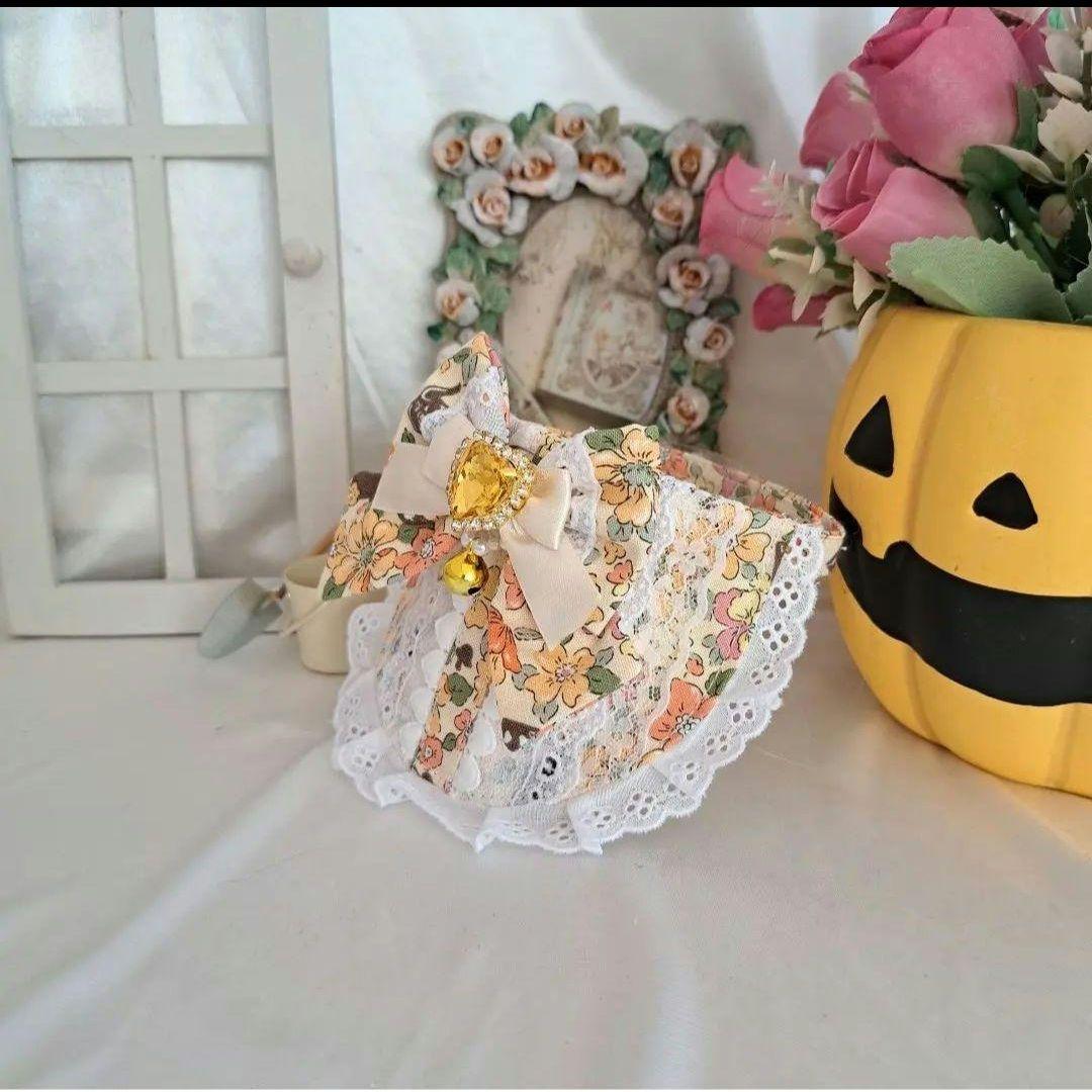 ぶんちゃん、ハロウィンマントセット&スタイセット①わんちゃん猫ちゃん用