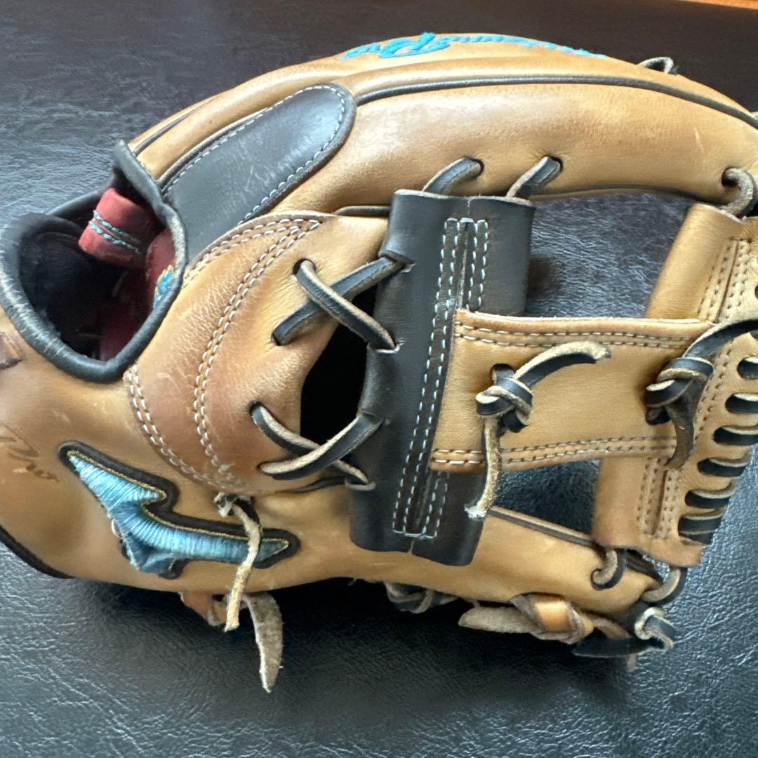 ミズノ軟式　ダイバーシティブルー限定　オーダー羽賀ジャパン　haga japan