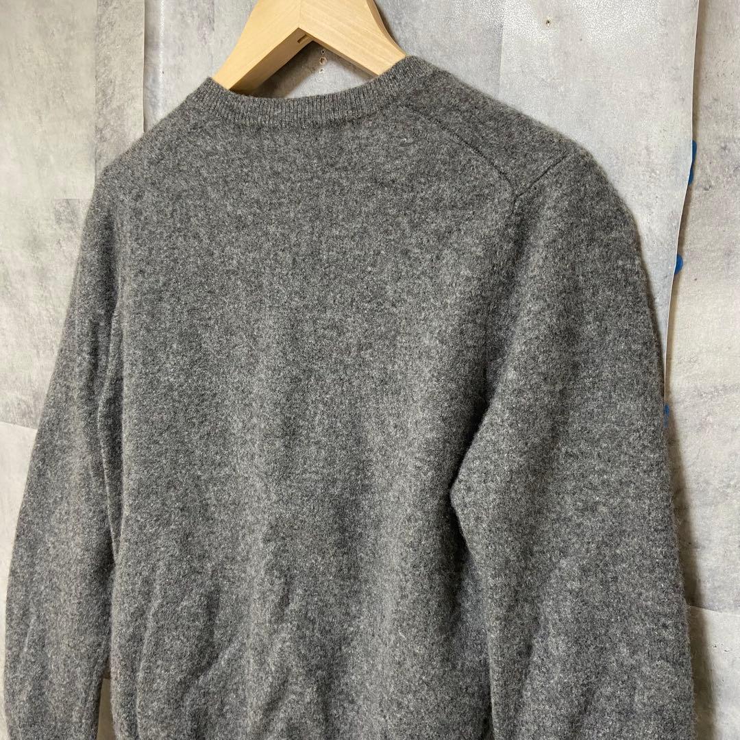 【COMME des GARCONS】ウールカーディガン Mサイズ グレー