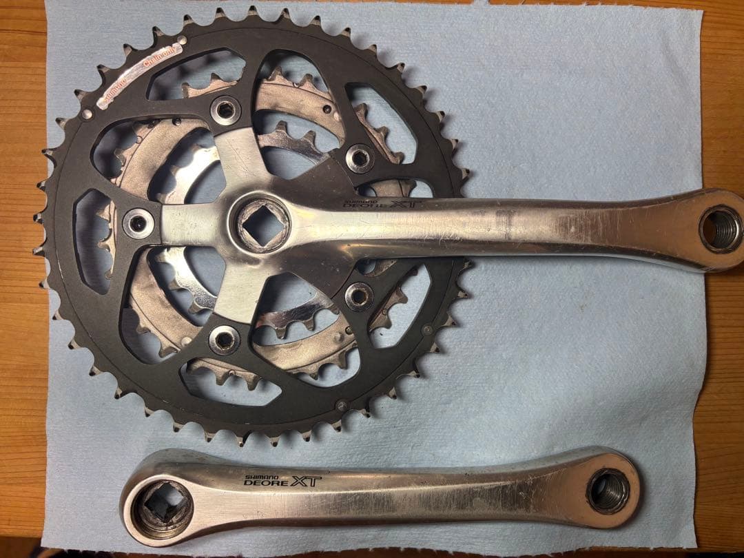 Shimano Deore XT FC-M737 クランクセット 175mm