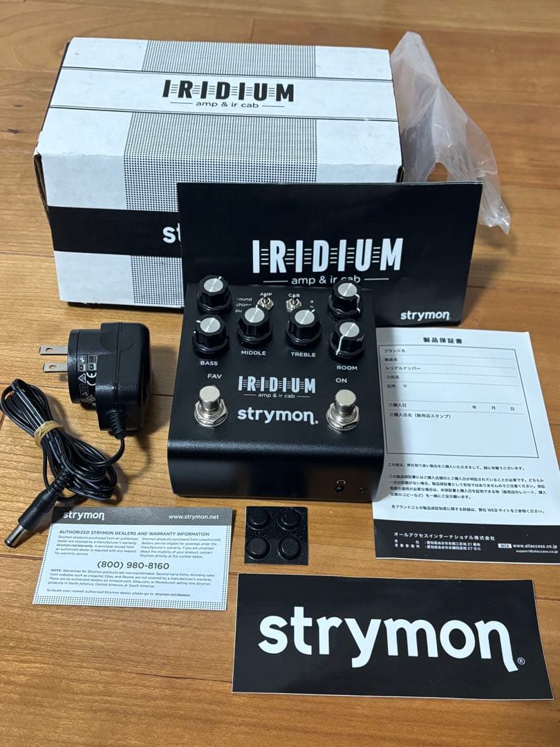 Strymon Iridium AMP&IR CAB エミュレーター/プリアンプ