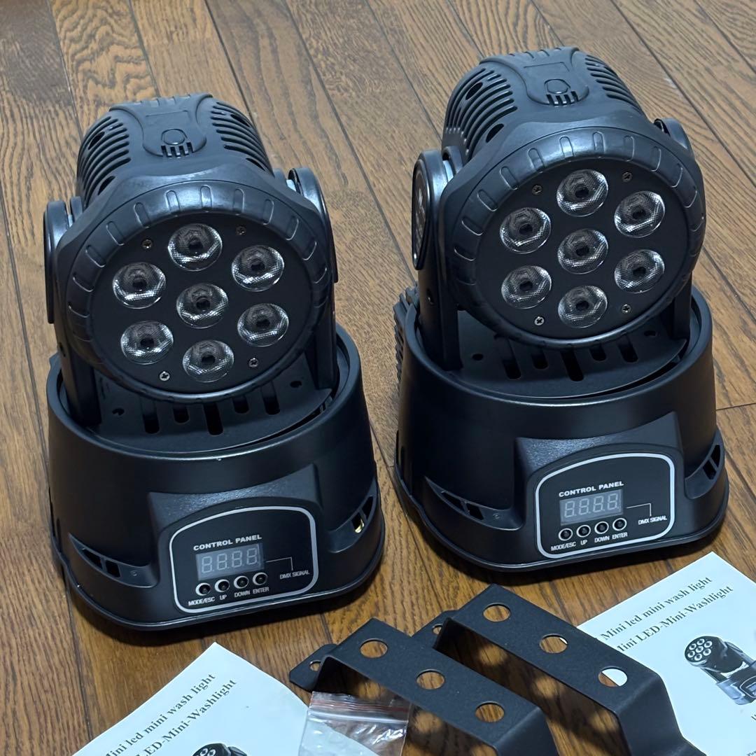7 Mini LED-Mini-Washlight 2台セット未使用