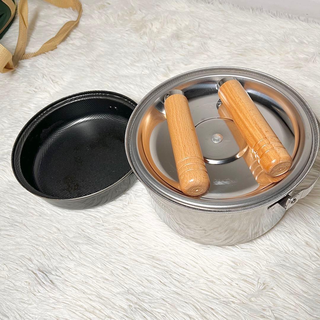 【Coleman】キャンプ食器＆調理器具フルセット ドライネット付き