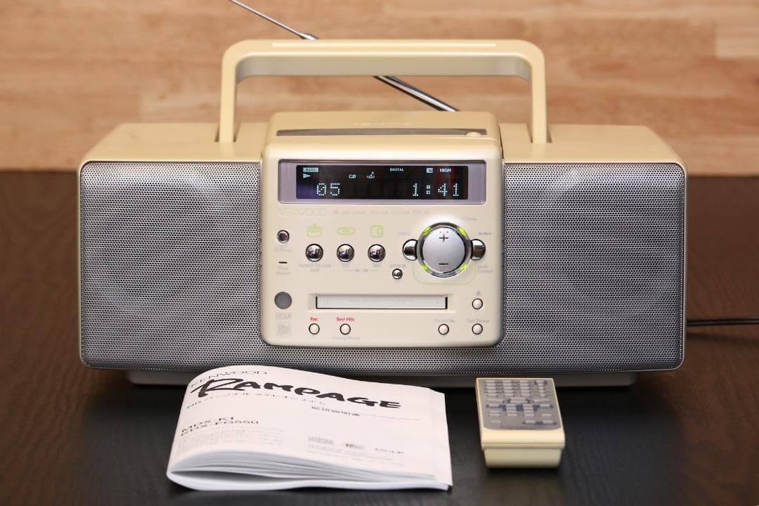 KENWOOD MDX-K1 CD/MD/TUNER コンポ ラジカセ 極美品