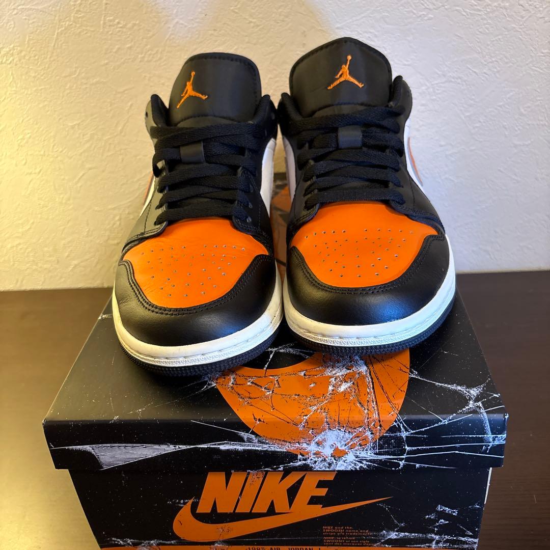 ジョーダン1 LOW オレンジ 26cm