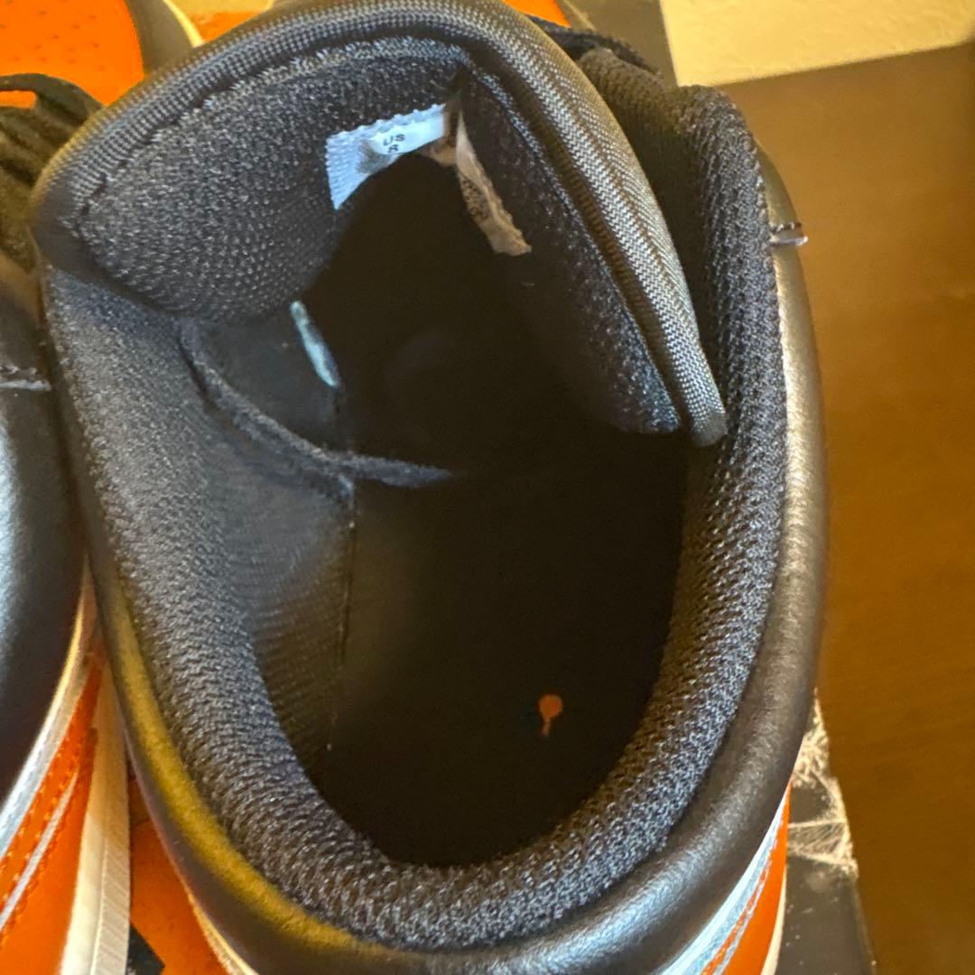 ジョーダン1 LOW オレンジ 26cm