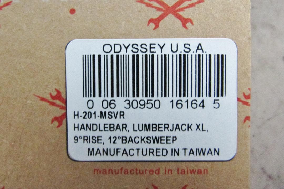 BMX ハンドル ODYSSEY Lumber Jack Bar XL