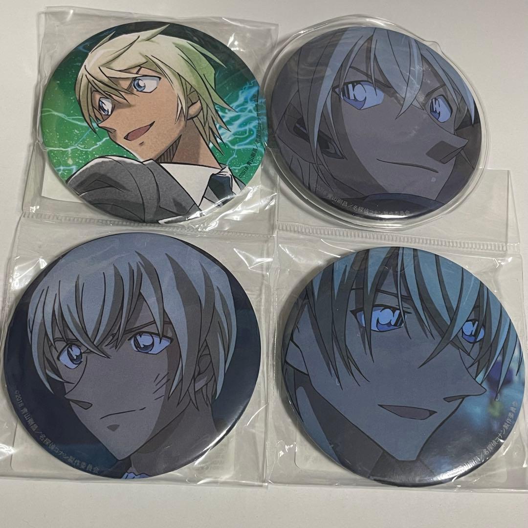 日*0様 名探偵コナン　安室透　降谷零　ゼロの執行人　缶バッジ　コナンプラザ