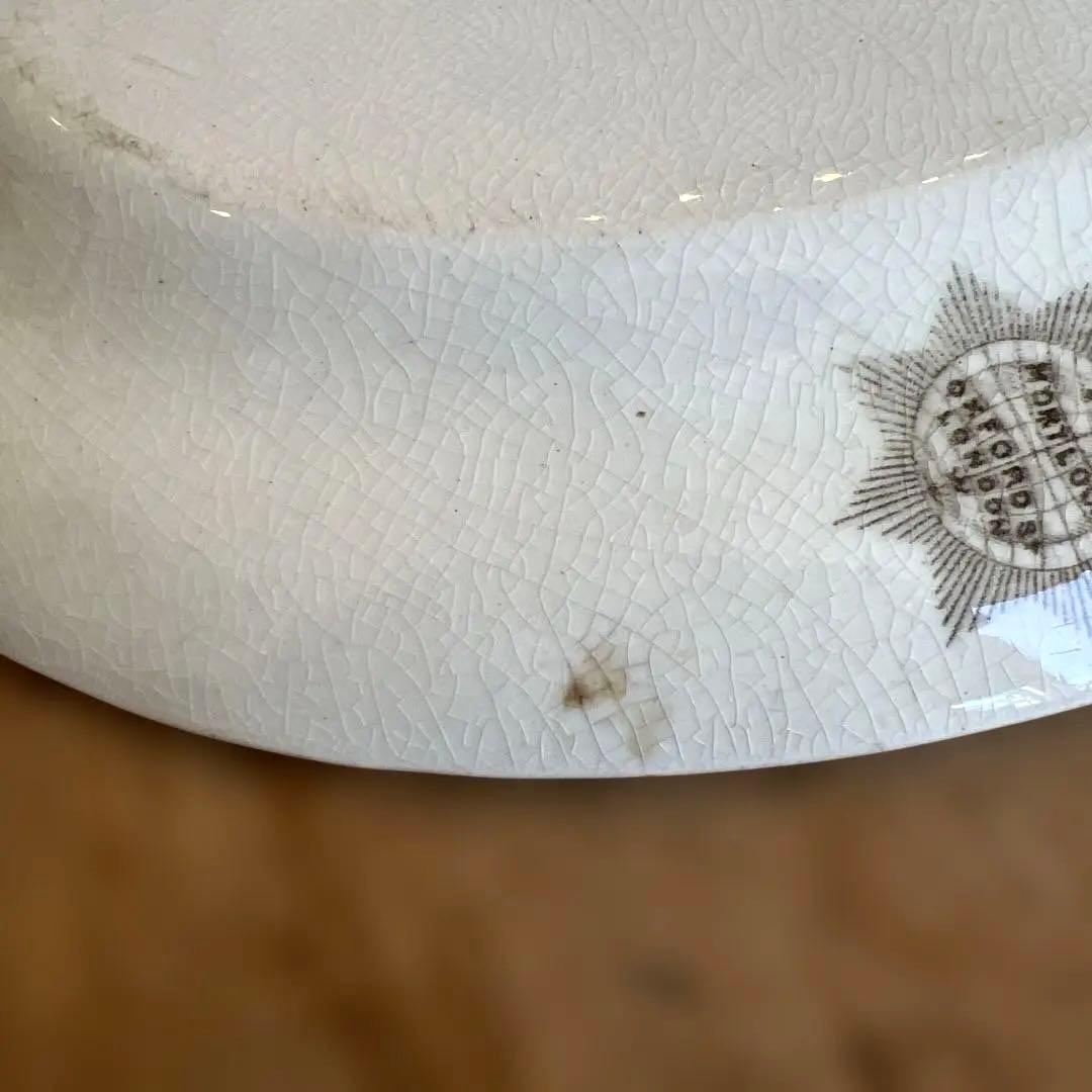 希少アンティーク　ジョン・モードロック・ロビン・プレート1800年代後半