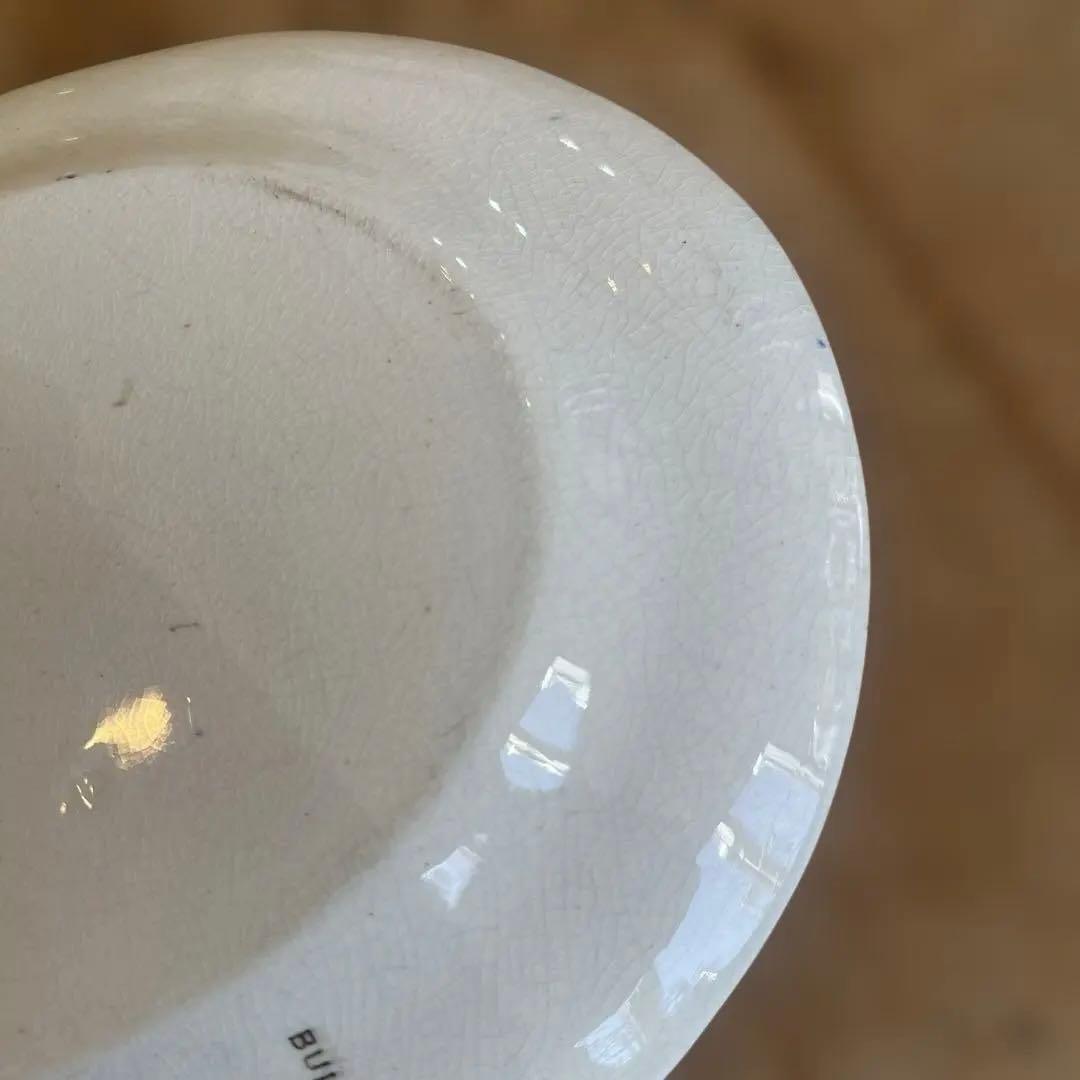 希少アンティーク　ジョン・モードロック・ロビン・プレート1800年代後半