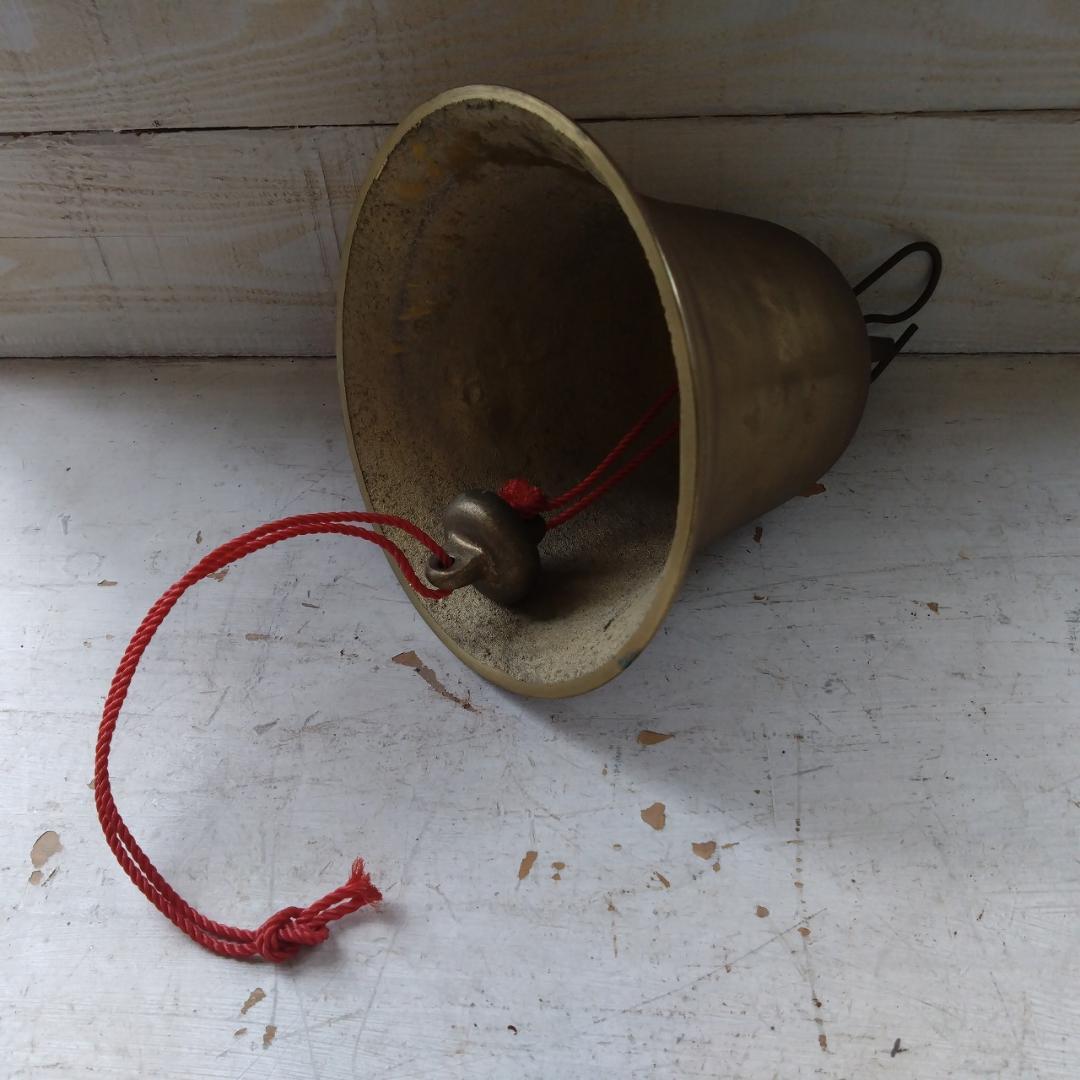 真鍮製　釣鐘　マリンベル