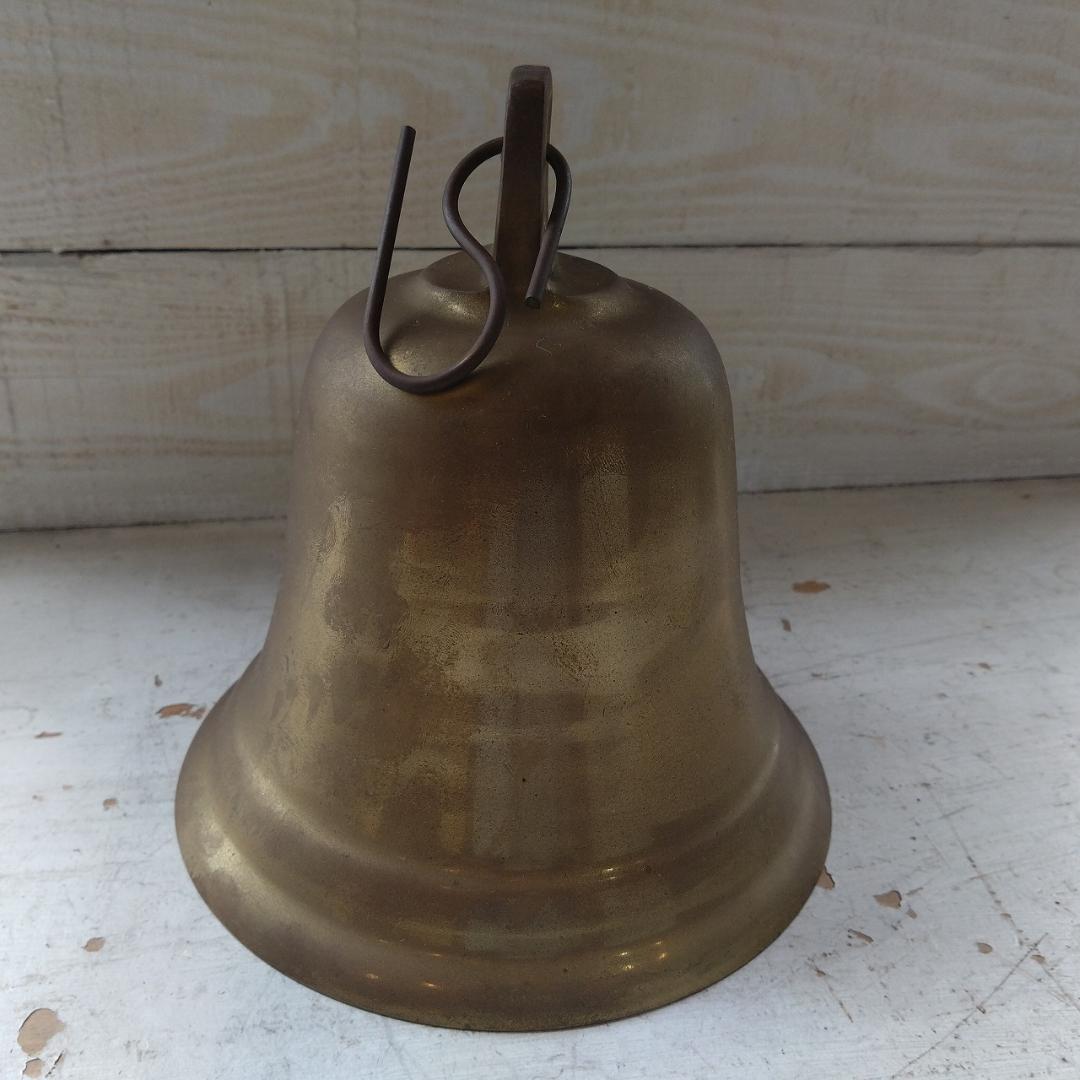 真鍮製　釣鐘　マリンベル