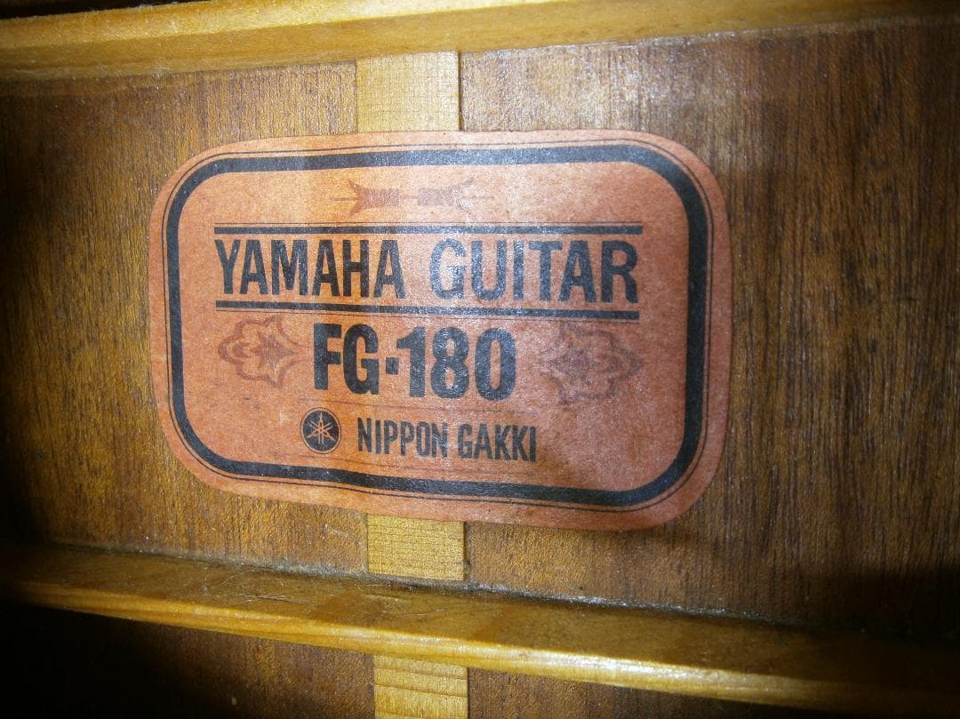 年末特価・ヤマハ＜FG-180＞赤ラベル・日本製