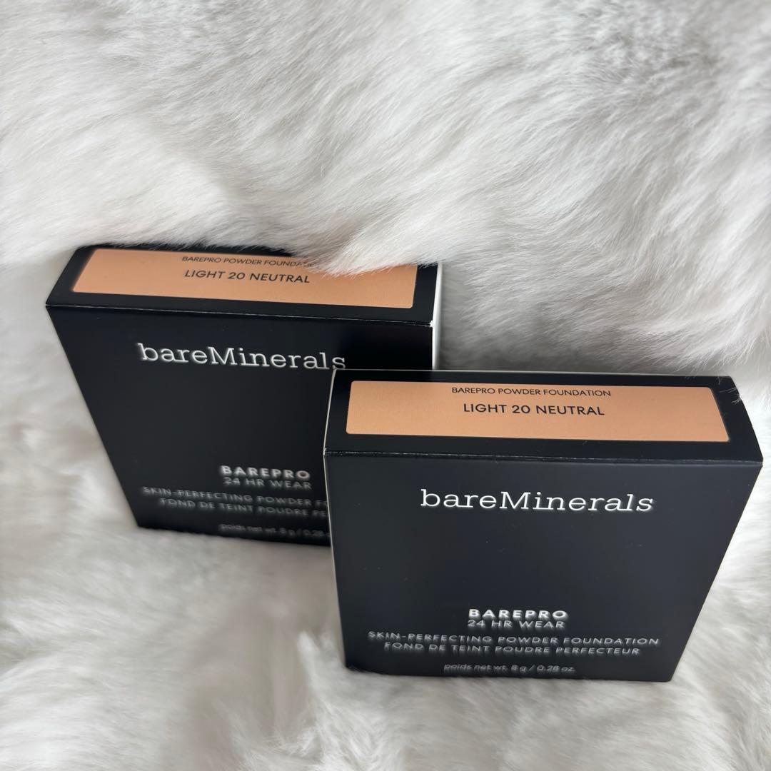 新品未使用(2個) ベアプロ 24HR ファンデーション ライト20