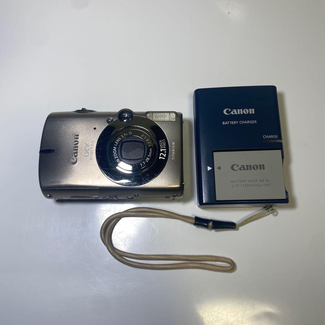 【美品】Canon IXY DIGITAL 2000 IS キャノン デジカメ