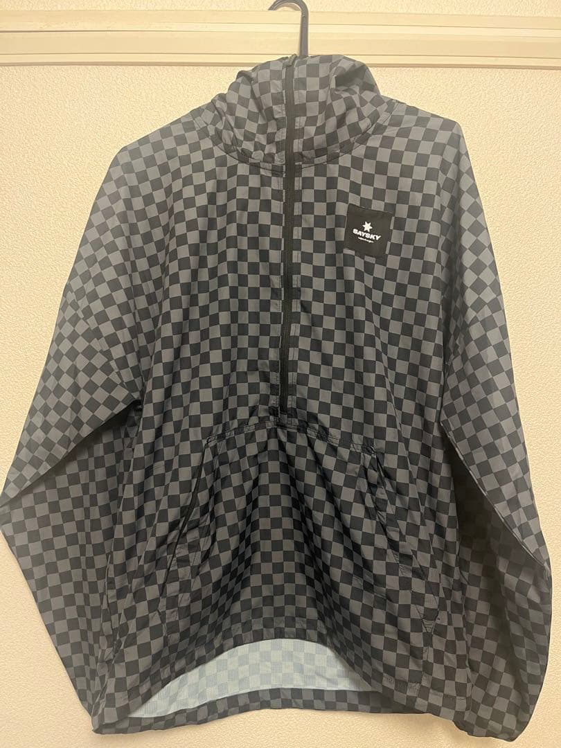 SAYSKY ランニングウェアハーフジップジャケット メンズM