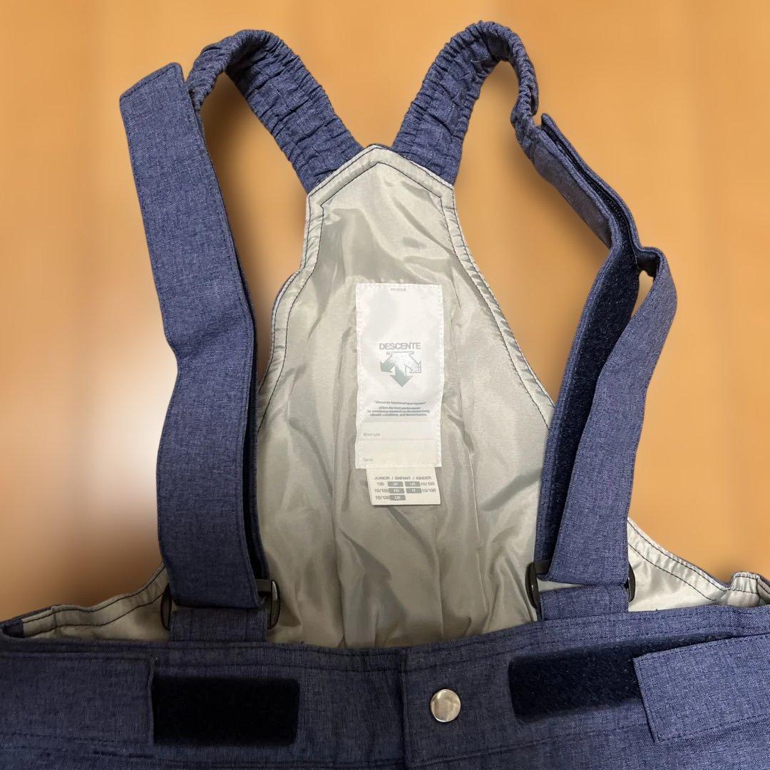 美品 デサントDESCENTE 130センチスキーウェア セット