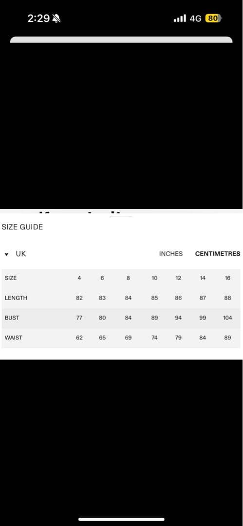 セルフポートレイト　切り替えワンピース