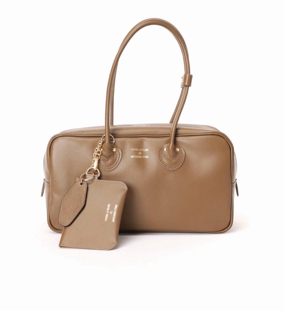 FRAMeWORK YOUNG&OLSEN 別注スムースレザー　バッグ　ブラウン