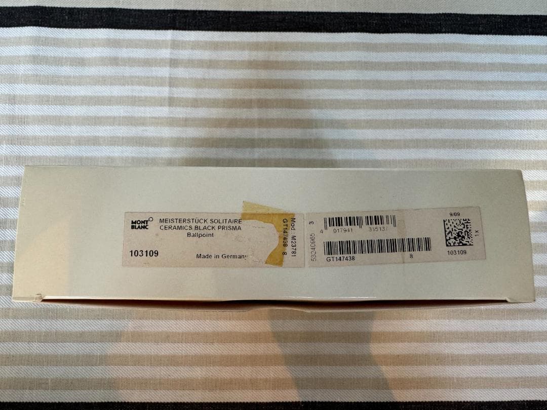 未使用 MONTBLANC モンブラン セラミック ブラックプリズマ