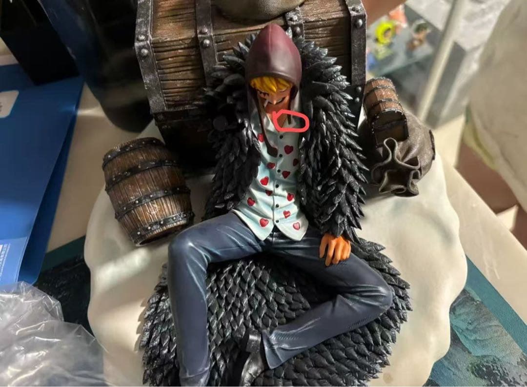 ワンピース ドフラミンゴ vs コラソン ガレージキット ガレキ スタチュー