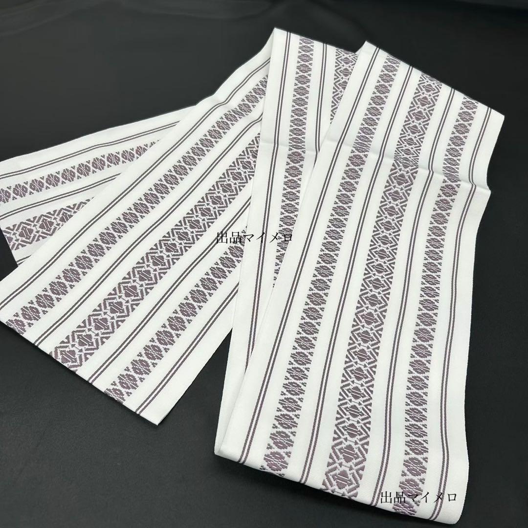 浴衣　夏　単着物　紺色　吸湿速乾　献上柄　半幅帯　2点セット　0713②