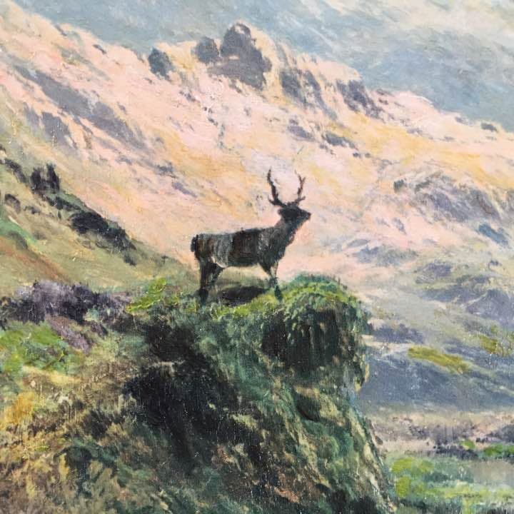 【油絵】アフルレッド•ブリアンスキー