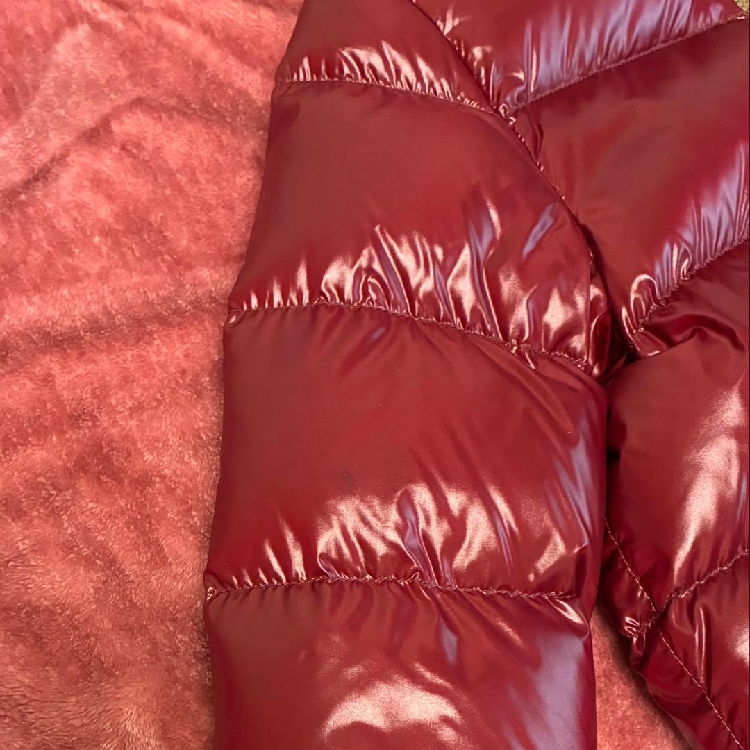 DUVETIKA デュベティカ　46 バーガンディ フード付きダウンジャケット