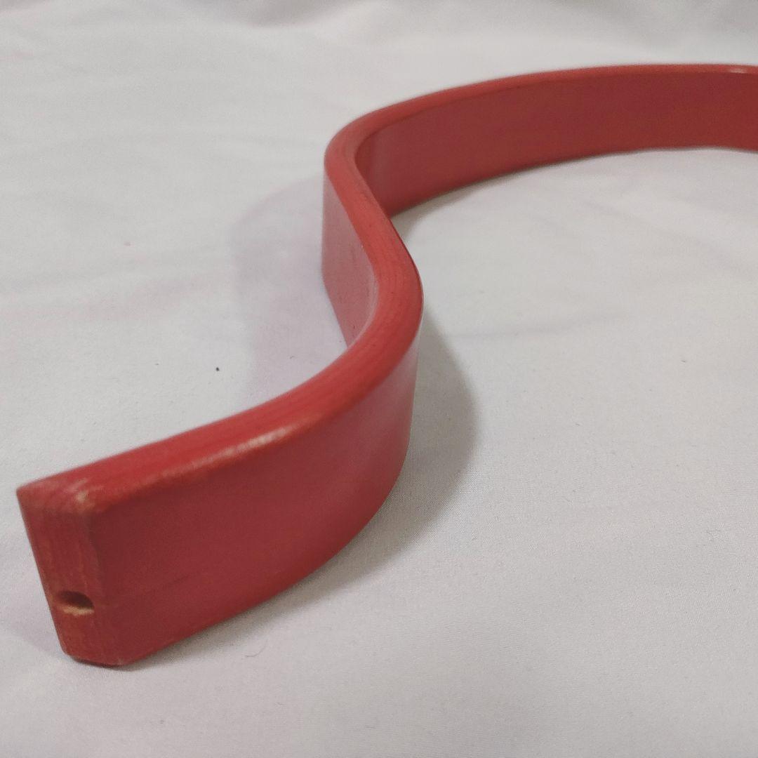 stokke トリップトラップ　木製ガード 革股ベルト　ベビーセット　レッド