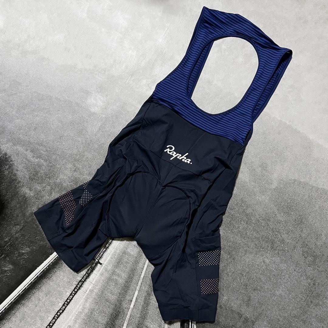 Rapha メンズ ブルベ ビブショーツ Mサイズ レッグポケット付き