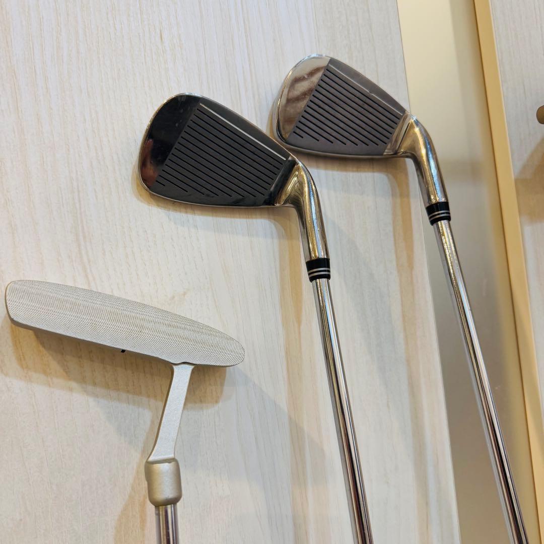 良品 AGC TZ-460 ゴルフ クラブセット 初心者 10本 左用 レフティ