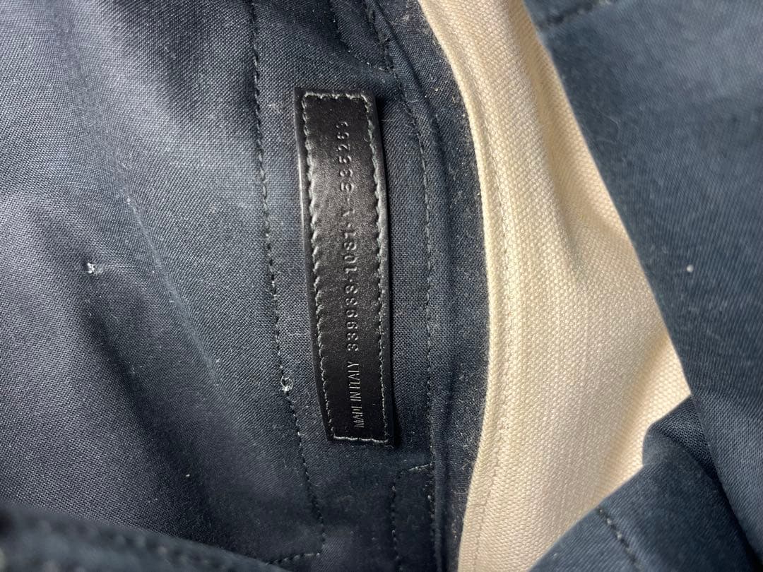 BALENCIAGA バレンシアガ　ネイビー ニューミディアム カバスバッ