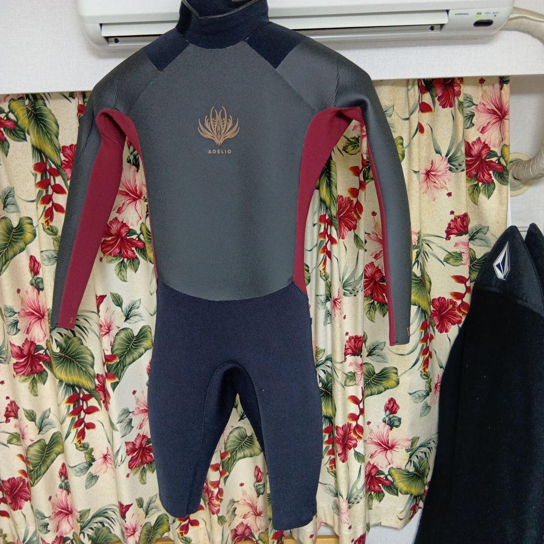 adelio ウェットスーツ　ロンスプ　チッパウィルソンモデル　Sサイズ