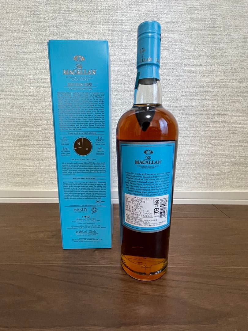 ウイスキー The Macallan Edition No. 6 700ml 48%