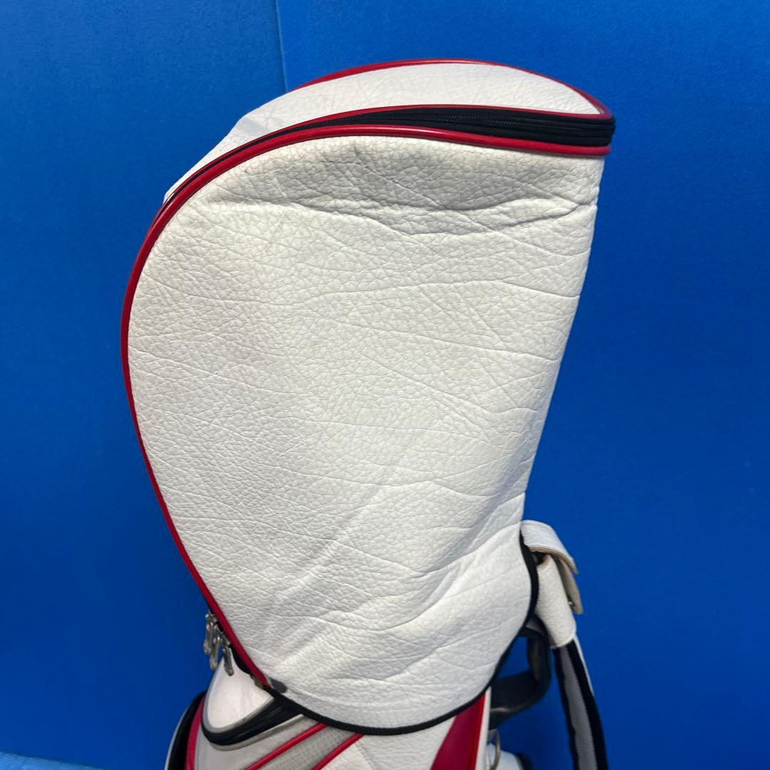 YAMAHA inpres キャディバッグ ホワイト/レッド