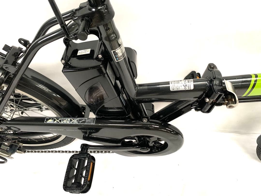 【即乘】送料無料 折り畳み電動自転車24V 8Ah 6速 20インチ 動作確認済