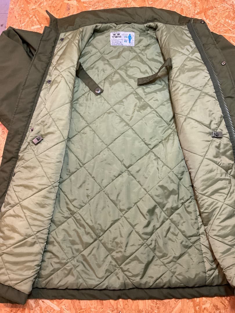 スウェーデン軍 M90 COLD WEATHER PARKA 後期 170/65