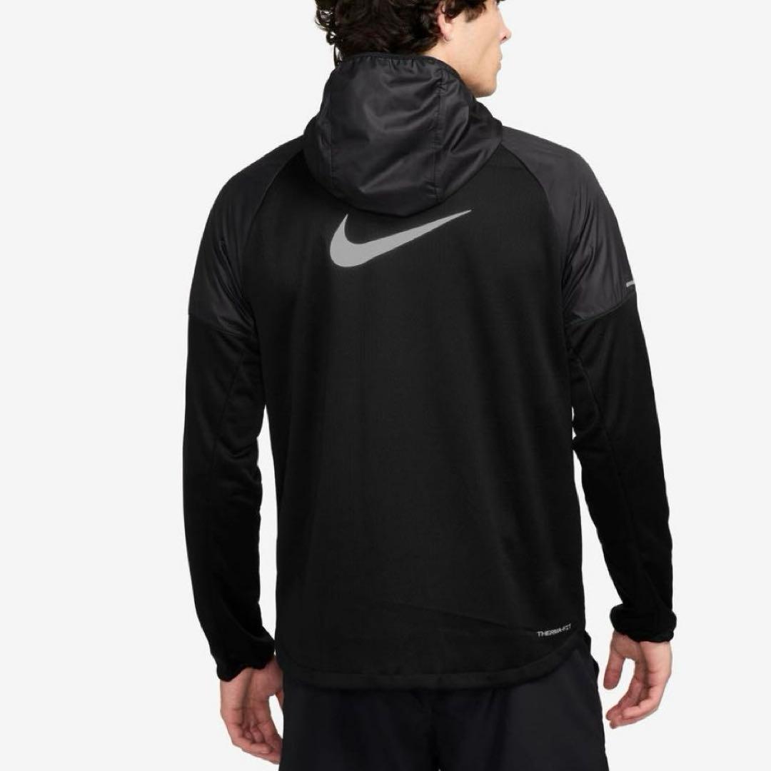 L 新品 ナイキ ランニングジャケット スフィア 防寒 サーマ ウィンドブレーカ