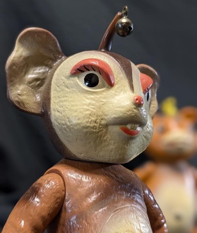 ブースカ＆チャメゴン（イヌクマ）ソフビフィギュア２体セット