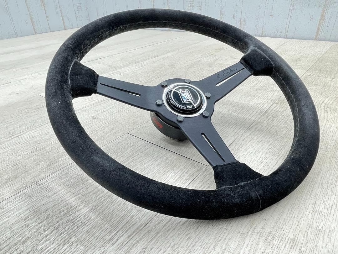 NARDI ステアリング スポーツ タイプラリー スエード 34㎝ ナルディ
