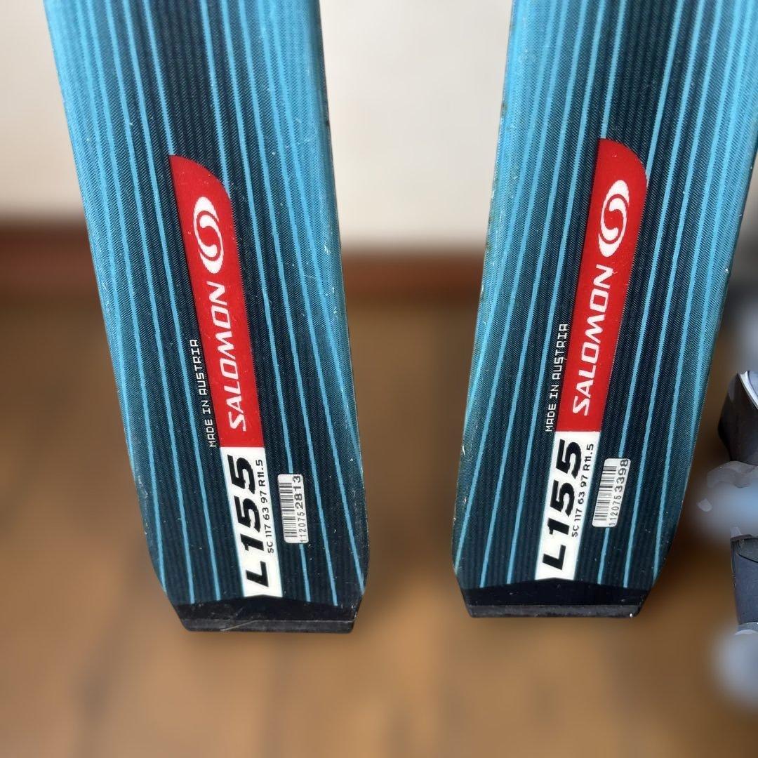 Salomon サロモン　スキー板　セット