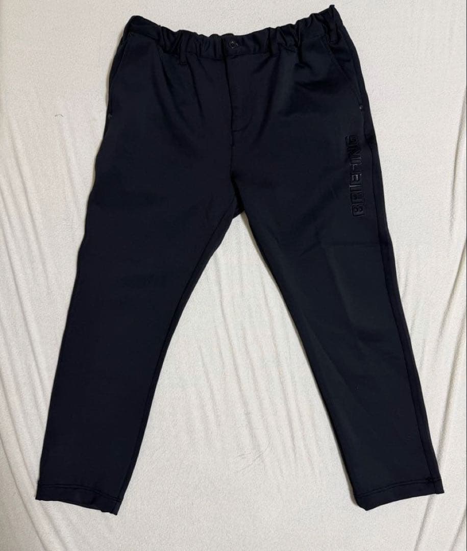 ま*つ様 【美品】ブリーフィング：3Dロゴ スリムパンツ／ブラック