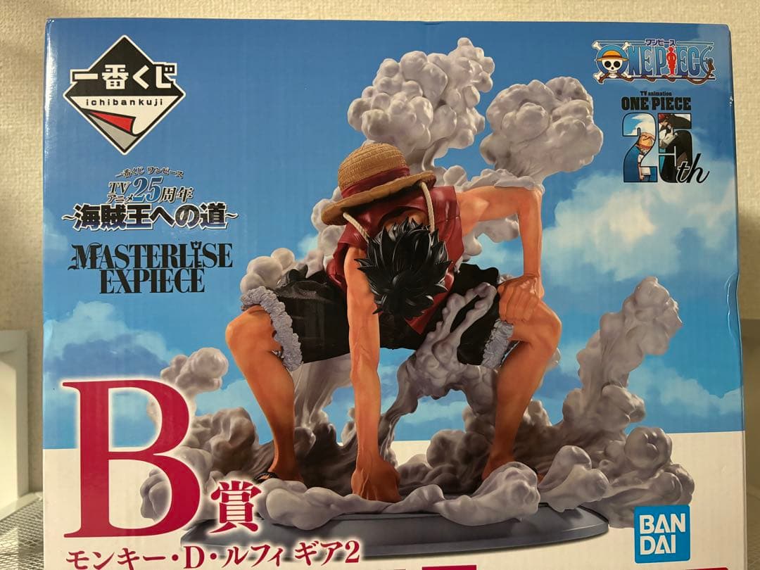 一番くじ　ワンピース　海賊王への道　B賞　ルフィ ギア2